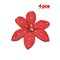 Flower Rhinestone Pin-On Applique for Clothing Bags Hats Home Decor